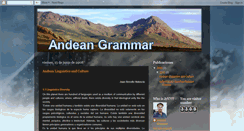 Desktop Screenshot of andeangrammar.blogspot.com