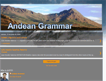 Tablet Screenshot of andeangrammar.blogspot.com