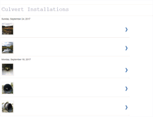 Tablet Screenshot of culvertinstallations.blogspot.com