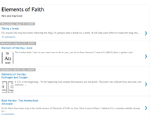 Tablet Screenshot of elements-of-faith.blogspot.com