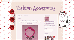 Desktop Screenshot of fashion-accessories-4you.blogspot.com