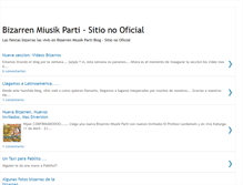 Tablet Screenshot of bizarrenblog.blogspot.com