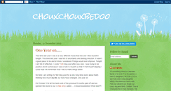 Desktop Screenshot of chouxchouxbedoo.blogspot.com