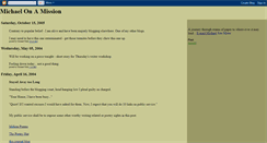 Desktop Screenshot of michaelwells.blogspot.com