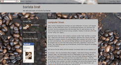 Desktop Screenshot of baristabrat.blogspot.com
