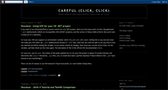 Desktop Screenshot of carefulclickclick.blogspot.com