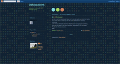 Desktop Screenshot of obfuscatious.blogspot.com