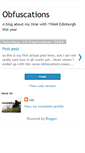 Mobile Screenshot of obfuscatious.blogspot.com