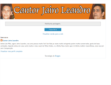 Tablet Screenshot of cantorjairoleandro.blogspot.com