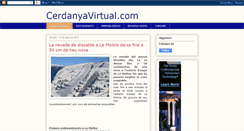 Desktop Screenshot of cerdanyavirtual.blogspot.com