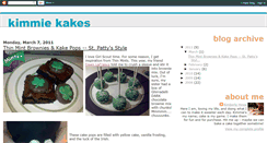 Desktop Screenshot of kimmiekakes.blogspot.com