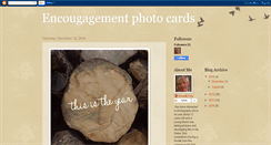 Desktop Screenshot of encougagementphotocards.blogspot.com