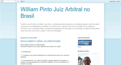 Desktop Screenshot of juizarbitralbrasil.blogspot.com