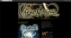 Desktop Screenshot of de-carnemadera-chile.blogspot.com