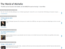 Tablet Screenshot of michelle-theworldofmichelle.blogspot.com