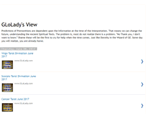 Tablet Screenshot of glolady.blogspot.com