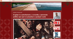 Desktop Screenshot of evilazarocomenta.blogspot.com