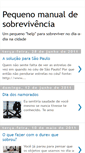 Mobile Screenshot of pequenomanualdesobrevivencia.blogspot.com