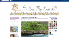 Desktop Screenshot of findingmyknitch.blogspot.com