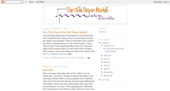 Desktop Screenshot of clothdiapermarket.blogspot.com