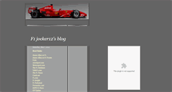 Desktop Screenshot of f1jocker12.blogspot.com