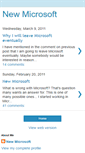 Mobile Screenshot of newmicrosoft.blogspot.com