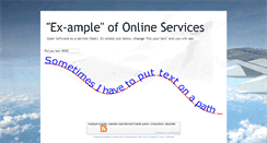 Desktop Screenshot of ex-ample.blogspot.com