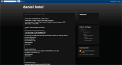 Desktop Screenshot of danielcostahotel.blogspot.com