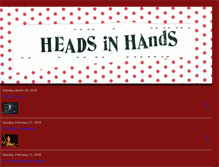 Tablet Screenshot of headsinhands.blogspot.com