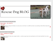 Tablet Screenshot of mk9rescuedog.blogspot.com