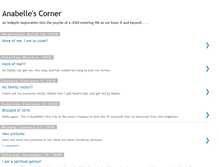 Tablet Screenshot of anabellescorner.blogspot.com