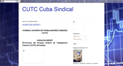 Desktop Screenshot of cubasindical.blogspot.com