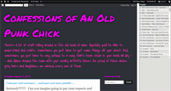 Desktop Screenshot of confessionsofanoldpunkchick.blogspot.com