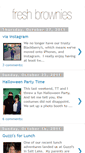 Mobile Screenshot of freshbrownies.blogspot.com