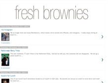 Tablet Screenshot of freshbrownies.blogspot.com