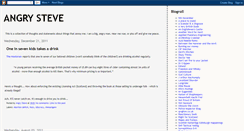 Desktop Screenshot of angry-steve.blogspot.com