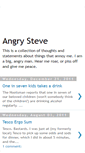 Mobile Screenshot of angry-steve.blogspot.com