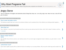 Tablet Screenshot of angry-steve.blogspot.com