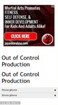 Mobile Screenshot of outofcontrolproduction.blogspot.com