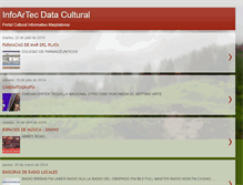 Tablet Screenshot of infoartecdatacultural.blogspot.com