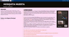 Desktop Screenshot of mosquita-muerta-cuentos-coment.blogspot.com