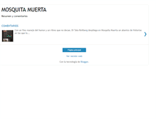 Tablet Screenshot of mosquita-muerta-cuentos-coment.blogspot.com