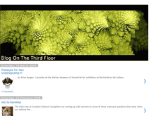 Tablet Screenshot of blogonthethirdfloor.blogspot.com