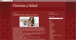 Desktop Screenshot of lacapital-cienciasysalud.blogspot.com