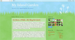 Desktop Screenshot of islandgardener-myislandgarden.blogspot.com