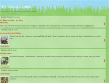 Tablet Screenshot of islandgardener-myislandgarden.blogspot.com