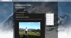 Desktop Screenshot of caimanesbike.blogspot.com