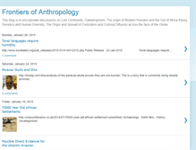 Tablet Screenshot of frontiers-of-anthropology.blogspot.com