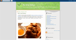Desktop Screenshot of mydirtydishes.blogspot.com