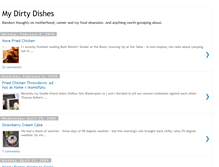 Tablet Screenshot of mydirtydishes.blogspot.com